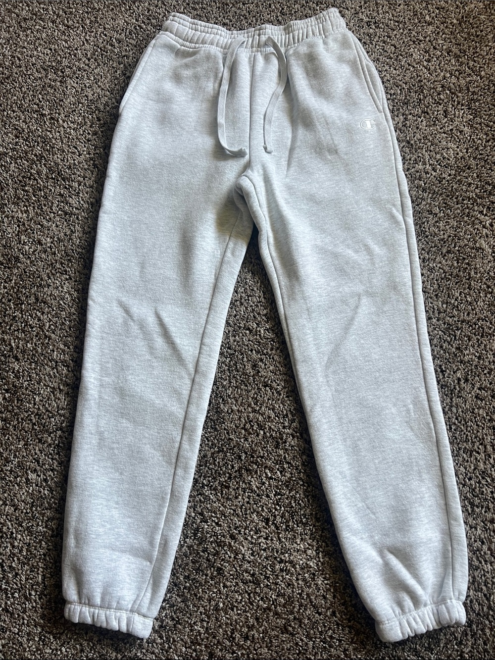Champion  Light Heather Gray Jogger Sweatpants